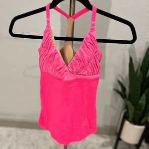 Lululemon Tank Top | Bright Pink | Size 4 | Vintage Lululemon in Good Quality